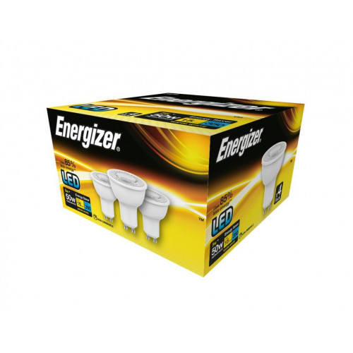 Energizer S9450 GU10 5W 350LM 36° LED Bulb - Warm White Pack Of 4