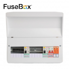 Fusebox SPD 10 Way Split 2X80A Rcd Consumer Unit 