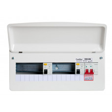 FuseBox 11 Way 2x80A 30mA Type A Dual RCD Consumer Unit
