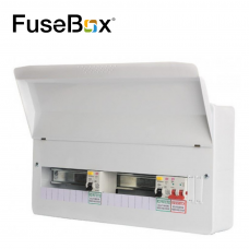 Fusebox F2017DA 17 Way Dual 80A 30mA Type A RCD Consumer Unit