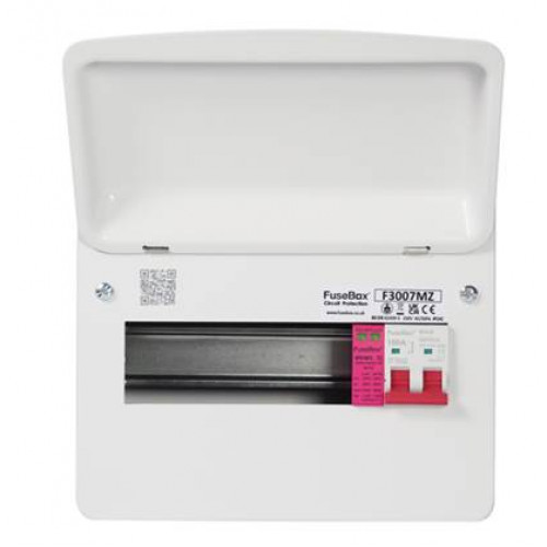 Fusebox F3007MZ 7 Way 100A Main Switch Consumer Unit With SPD