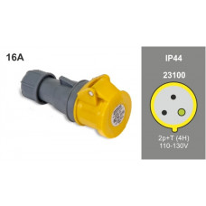 FAMATEL IP44 16A 110V 2P+E CONNECTOR