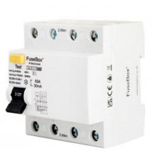 FUSEBOX RTB630304M 63A 4 POLE 30MA TYPE B RCD