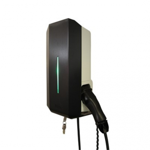 Garo Black Domesticated Wall Mounted EV Charger GLB with 4.5m Lead - OZEV Approved