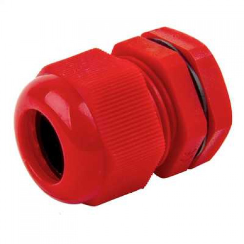 25mm IP68 Compression Gland Red (Pack of 10)
