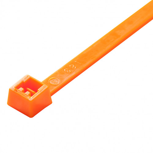 Orange Cable Tie 4.8MM-300MM (x100)