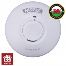 Hispec Photoelectric Interconnectable Smoke Detector