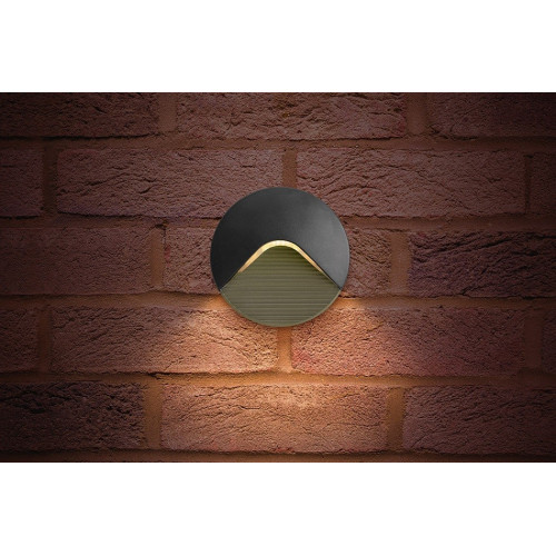 Integral LED Outdoor PathLux Step 2.2W, Warm White LED - Dark Grey