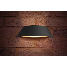 Integral LED Outdoor VistaLux Wall Light 9W: Dark Grey - Warm White