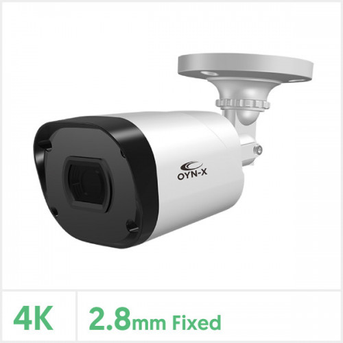 QVIS Oyn-x Bullet 8Mp 3.6mm Lens IR 25m IP66 CCTV