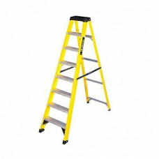Fibreglass Ladder 8 Tread Yellow