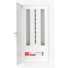 Live Electrical TPN16-125S 125 Amp 16 Way TPN Distribution Board with SPD