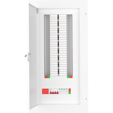 Live Electrical TPN18-125S 125 Amp 8 Way TPN Distribution Board with SPD