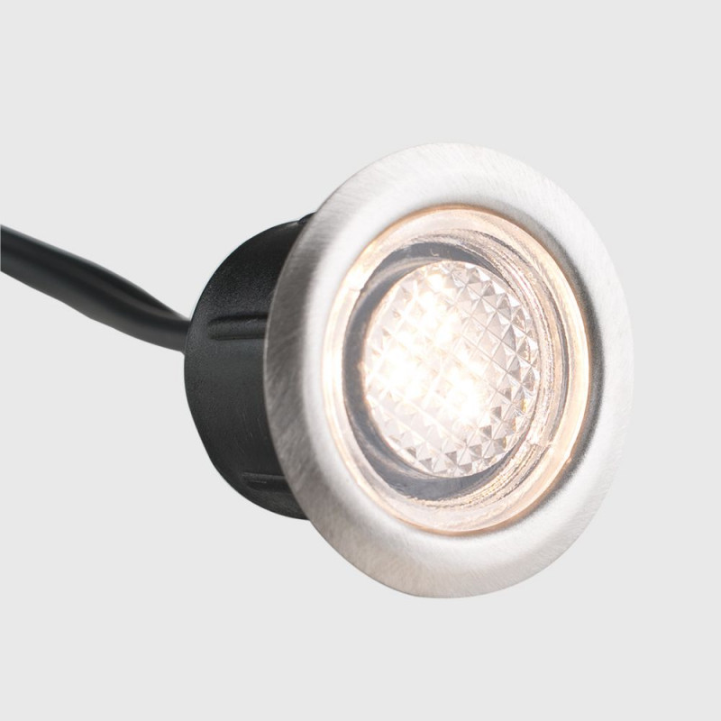Minisun Pack of 10 40mm Warm White LED Decking Lights