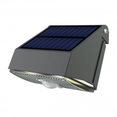 Minima Outdoor Motion Solar Wall Light