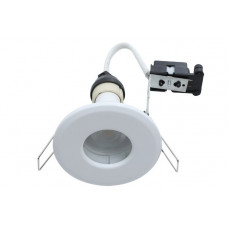 Red Arrow White Diecast IP65 Bathroom GU10 230V LED Downlight