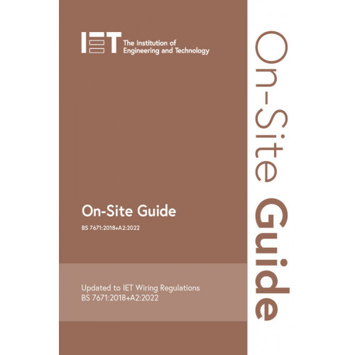 IET On-Site Guide (BS 7671:2018+A2:2022)