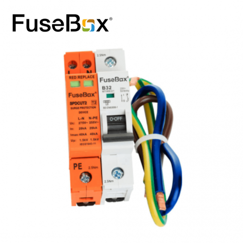 FuseBox T2 Surge Protection Device SP with MCB