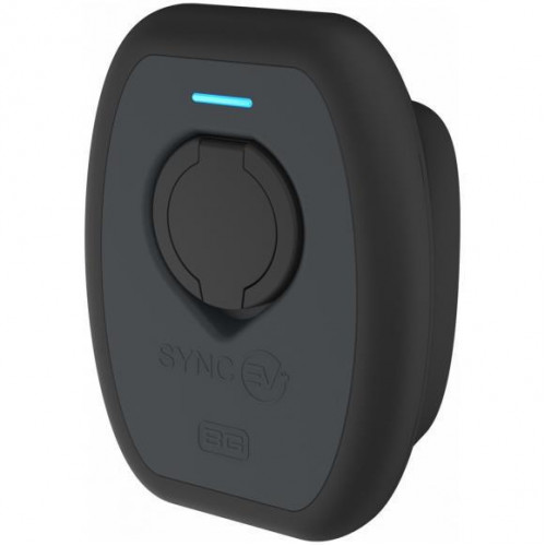 BG SyncEV EVS7GG-02 socket 7.4kW wall charger with WiFi + 4G GSM and Smart Functionality