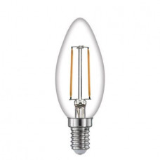 Time LED Candle 4W E14 Dimmable Warm White Bulb