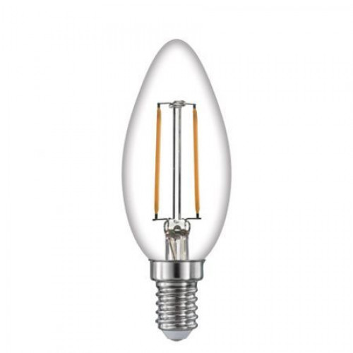 Time LED Candle 4W E14 Dimmable Warm White Bulb