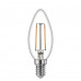 Time LED Candle 2W E14 Non Dimmable Warm White Bulb