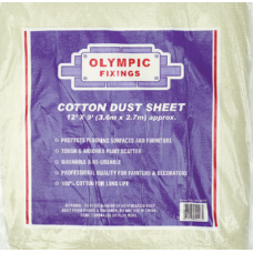 Olympic Cotton Dust Sheet 12X9Ft