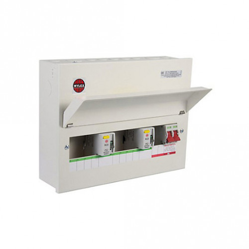 WYLEX DUAL RCD 10 WAY CONSUMER UNIT NMRS44206