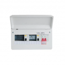 Fusebox 7 Way Dual Populated Consumer Unit (with MCB's)