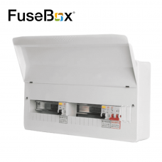 Fusebox 11 Way Split 2X80A RCD Con Unit
