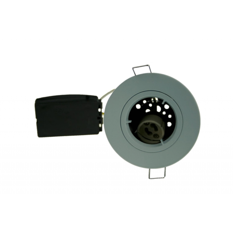 Short Can GU10 Downlight Fire Rated in White FGFWDCSC
