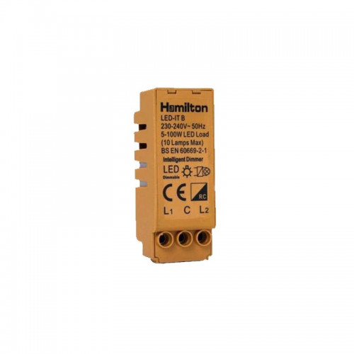 Hamilton 5W-100W 2 Way LED Dimmer Module LEDITB100