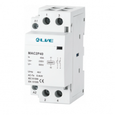 Live Electrical 4 Pole 25A AC Contactor 