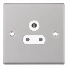 Selectric 7MPRO-126 5 Amp Round Pin Socket – 3 Pin – Unswitched with White Insert