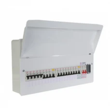 FuseBox 17 Usable Way Split Load Populated Consumer Unit  (with MCB's)