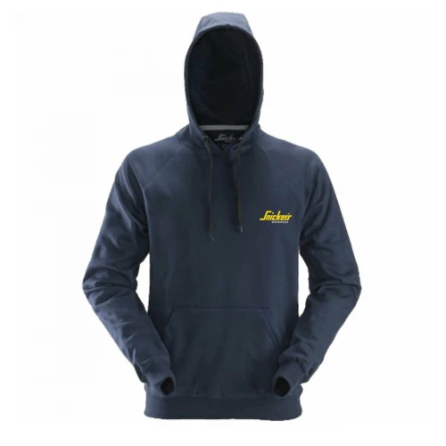 Snickers Workwear Small Navy Hoodie with Embroidered Logo 2800