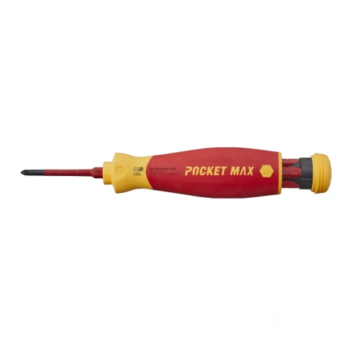 Wiha PocketMax® Electric VDE Magazine Style SlimBit Screwdriver Set