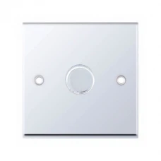 Selectric 7M-Pro Polished Chrome 1 Gang 400W 2 Way Dimmer Switch
