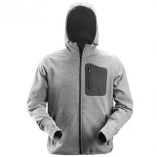 Snickers Workwear Small FlexiWork Grey Zip Up Hoodie 8041
