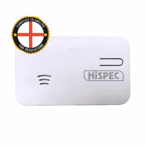 Hispec 10 Year Lithium Battery Carbon Monoxide Alarm