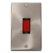 2G 45A DP SWITCH BLACK INSERT