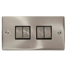 CLICK VPSC414BK PLATESWITCH 4G 2W 10A SC