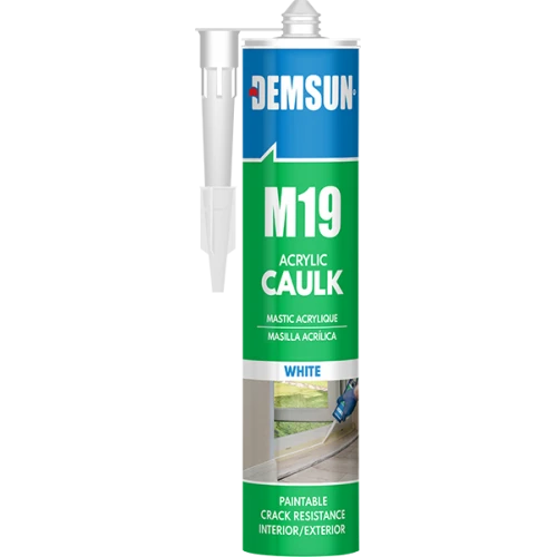 Demsun M19 Acrylic Caulk Sealant White 310ml