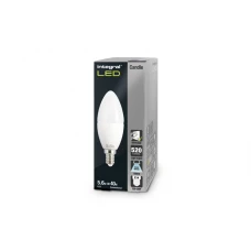 Integral Candle 5.6W E14 Dimmable Frosted Bulb