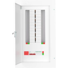 Live Electrical TPN14-125S 125 Amp 14 Way TPN Distribution Board with SPD