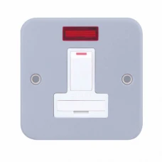 Selectric Metal Clad 13A DP Switched Fused Connection Unit with Neon