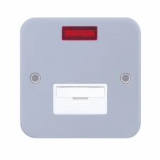 Selectric Metal Clad 13A Unswitched Fused Connection Unit with Neon
