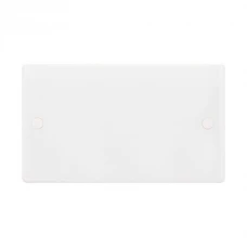 Selectric Smooth 2 Gang Blank Plate SSL545