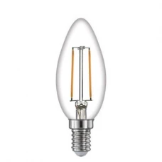 Time LED Candle 4W E14 Dimmable Warm White Bulb