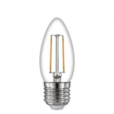 TIME LED CANDLE 4W E27 DIM WW
